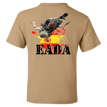Camiseta técnica de manga corta/paraca manual