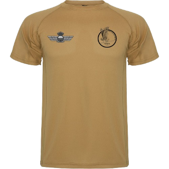 Camiseta técnica de manga corta/paraca manual